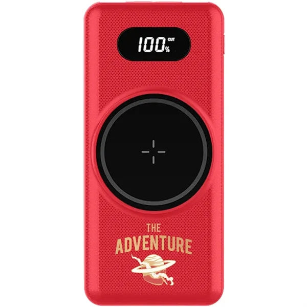 15W Wireless Power Bank 10000mAh W/ LED Display