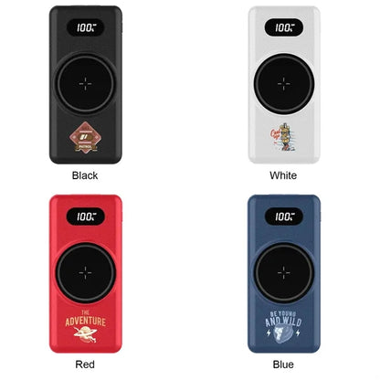 15W Wireless Power Bank 10000mAh W/ LED Display