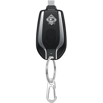 Mini Keychain Power Bank for iPhone 1500mAh
