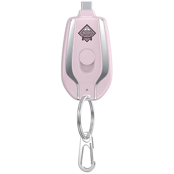 Mini Keychain Power Bank for iPhone 1500mAh