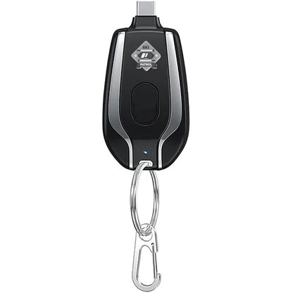 Mini Keychain Power Bank for iPhone 1500mAh
