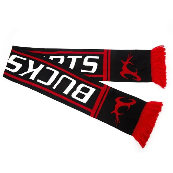 Custom Circular Knit Stretch Acrylic Scarf with Tassel -