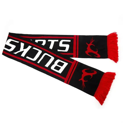 Custom Circular Knit Stretch Acrylic Scarf with Tassel -