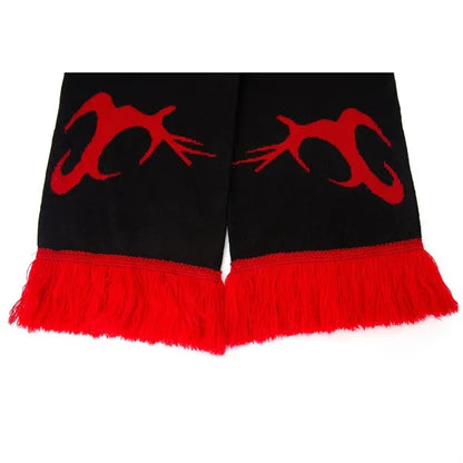 Custom Circular Knit Stretch Acrylic Scarf with Tassel -