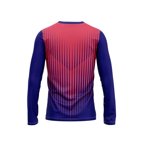Sublimation Long Sleeve Soccer Jersey - 150G Interlock -