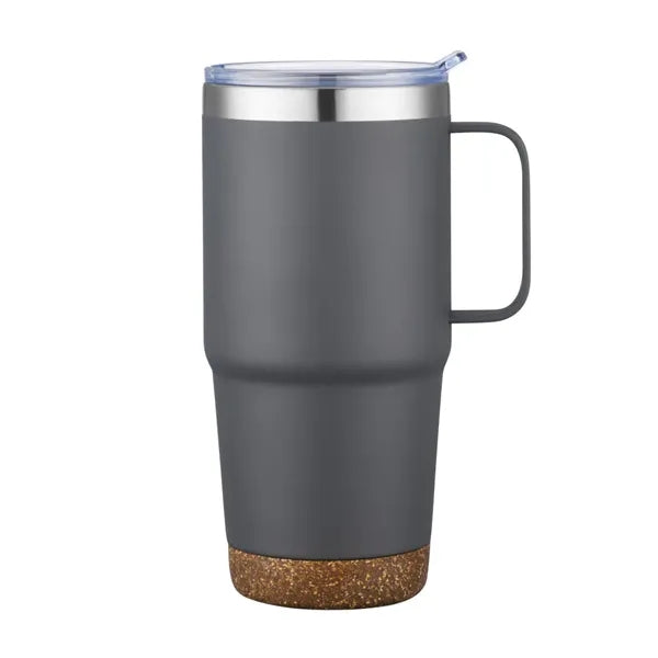 Akira Travel Mug w/Cork Bottom - 24oz