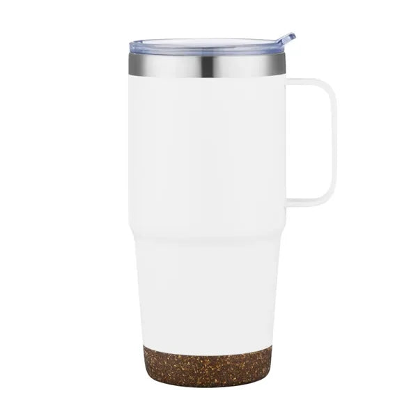 Akira Travel Mug w/Cork Bottom - 24oz