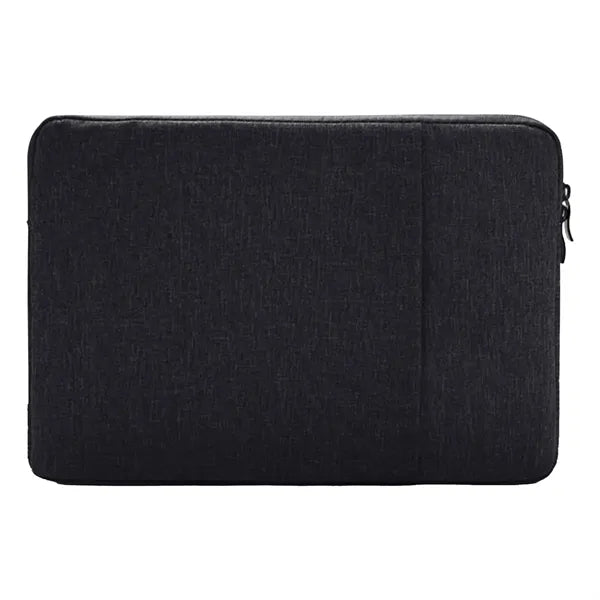 Oxford Laptop Sleeve with Plush Interior and Front Zipped Co