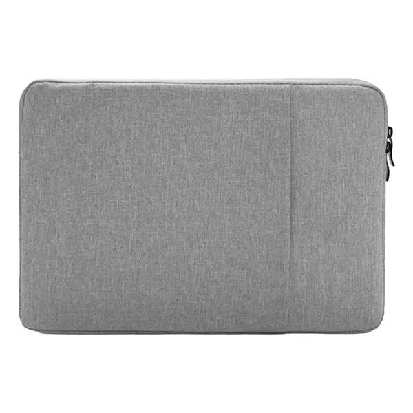 Oxford Laptop Sleeve with Plush Interior and Front Zipped Co