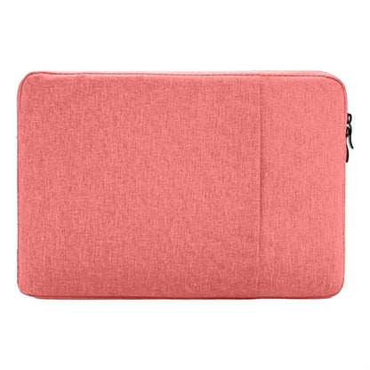 Oxford Laptop Sleeve with Plush Interior and Front Zipped Co