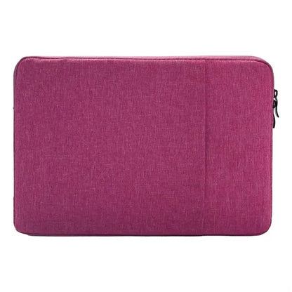 Oxford Laptop Sleeve with Plush Interior and Front Zipped Co
