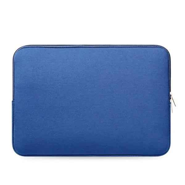 Laptop Sleeve with Padding and Zipper - Neoprene