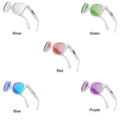 Vivid Glow Shades w/ white frames