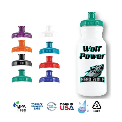 Bike Bottle with Markings Ounce- 20oz