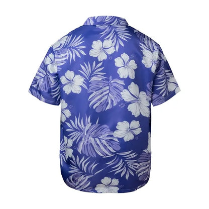 Sublimation Pongee Full-Button Shirt - Men, Women, Kids