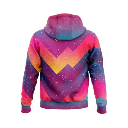 Unisex & Kids' Sublimation 310G Fleece-Lined Kangaroo Hoodie