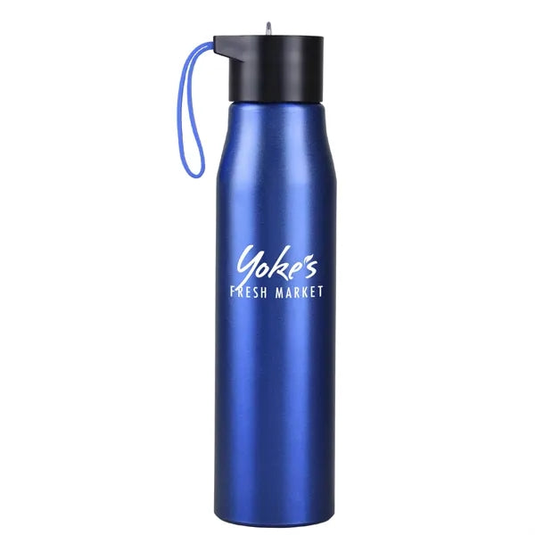 24 oz. Ridge Recycled Aluminum Bottle w/ silicone grip
