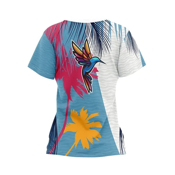 Women's Sublimation Short Sleeve T-Shirt - 160G Birdseye