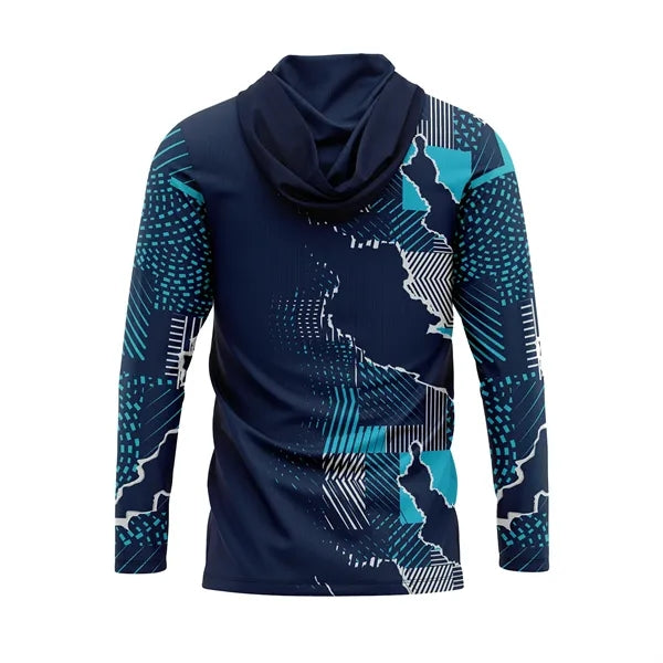 Unisex & Kids' Sublimation 150G Interlock LS Hooded T-Shirt
