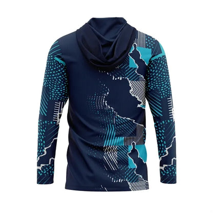 Unisex & Kids' Sublimation 150G Interlock LS Hooded T-Shirt