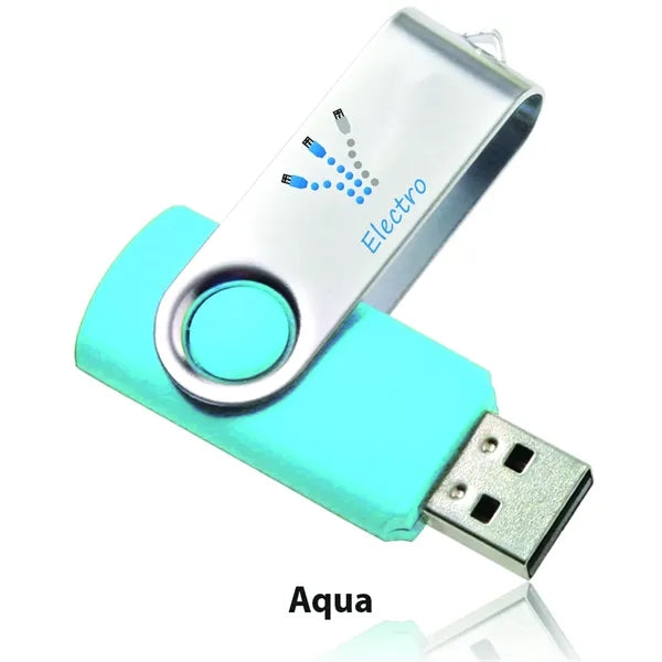 8GB Swivel USB Memory Flash Drive