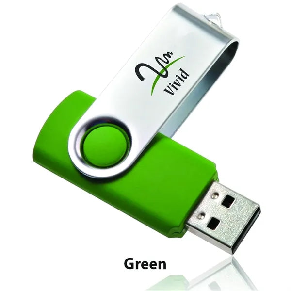 8GB Swivel USB Memory Flash Drive