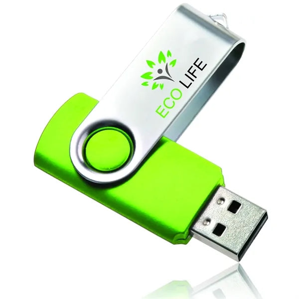 8GB Swivel USB Memory Flash Drive