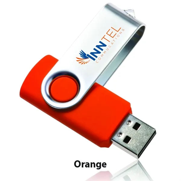 8GB Swivel USB Memory Flash Drive
