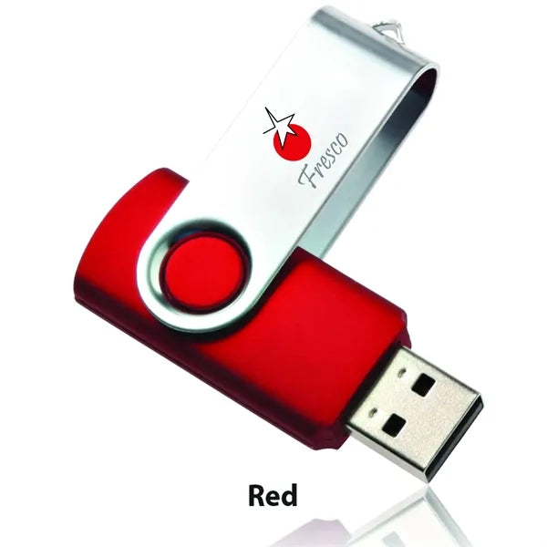 8GB Swivel USB Memory Flash Drive