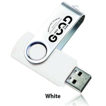 8GB Swivel USB Memory Flash Drive