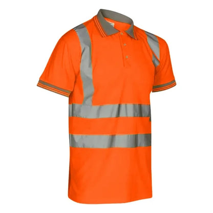 VISIPRO Short Sleeve Reflective Safety Polo with Bands,