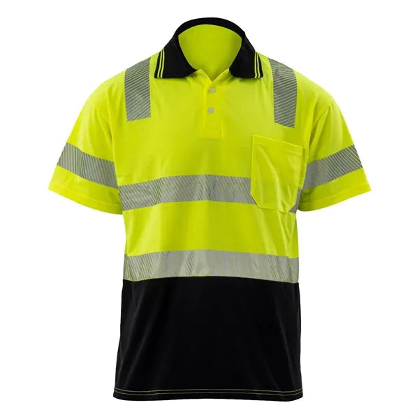 VISIPRO Class 3 Short Sleeve Reflective Front Colorblock