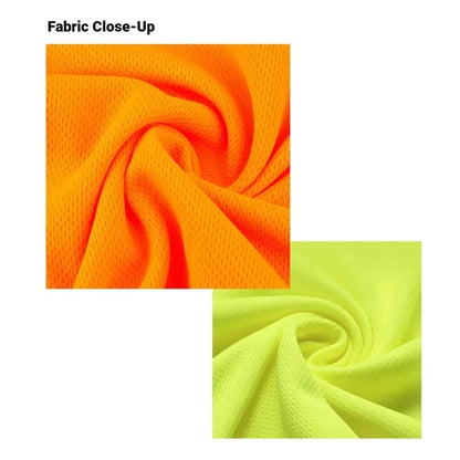 VISIPRO Class 3 Short Sleeve Reflective Front Colorblock