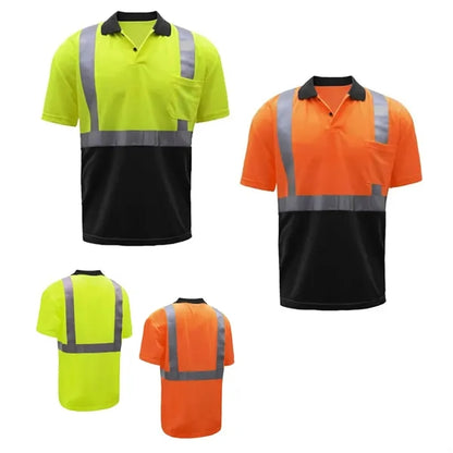 VISIPRO Class 3 Short Sleeve Reflective Front Colorblock Saf