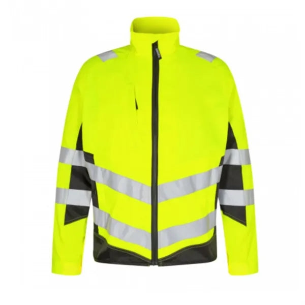 VISIPRO Reflective Safety Jacket with Black Trim - 280G Flee