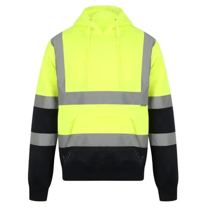 VISIPRO Reflective Colorblock Safety Hoodie - 280G Fleece -