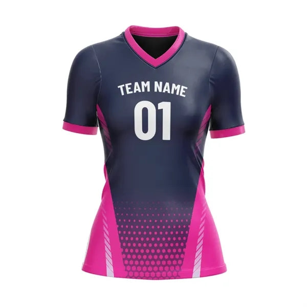 Women's Premium Full Sublimation Volleyball Cap Sleeve Jerse