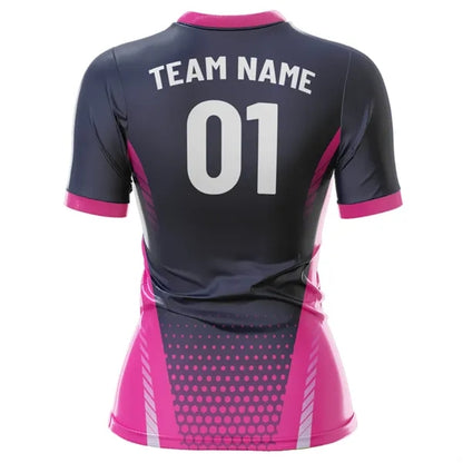 Women's Premium Full Sublimation Volleyball Cap Sleeve Jerse