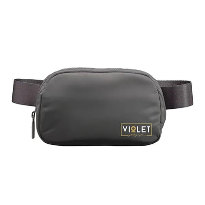 RPET Simply Styled Polyester Waist Bag w/ Custom Logo