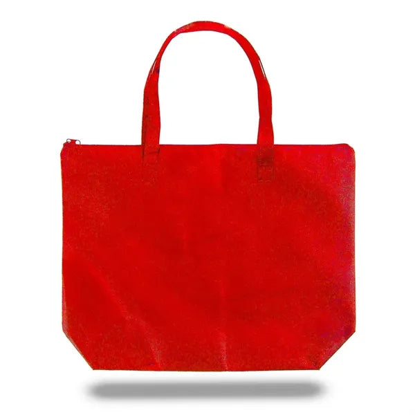 Zippered Non Woven Tote Bag 100 GSM
