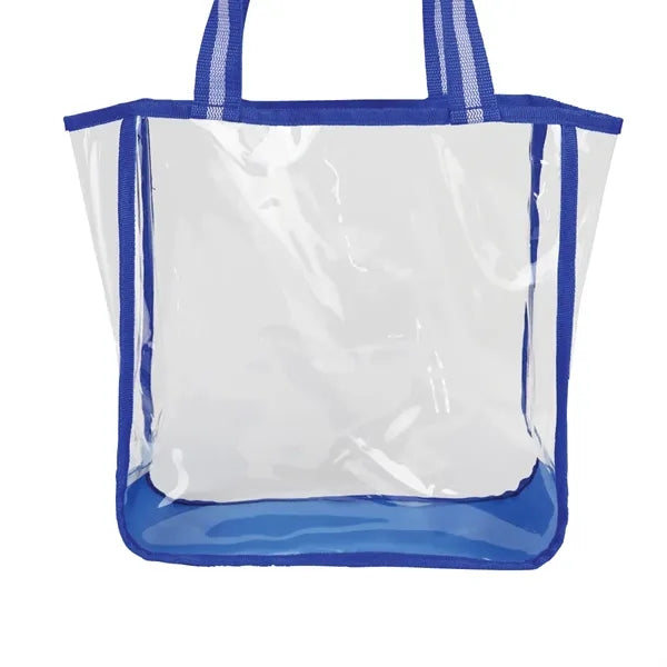 Soft TPU Clear Stadium Tote Bag