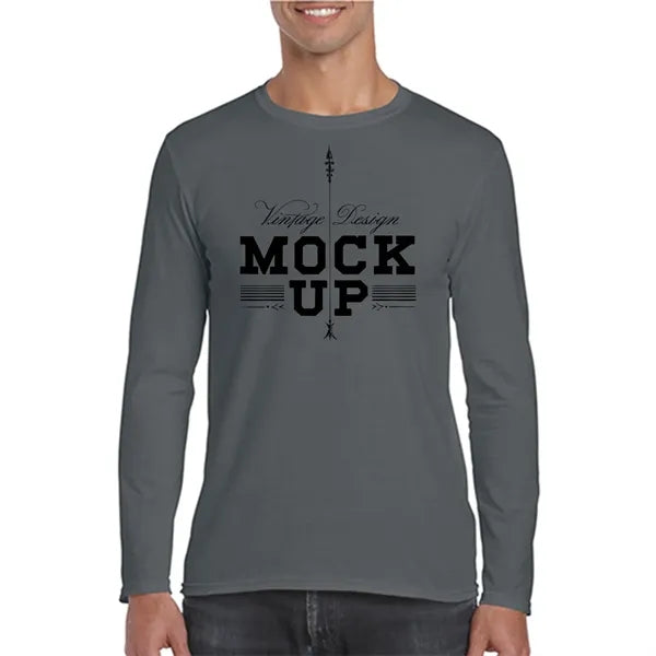 SoftStyle Adult Long Sleeve T-Shirts 4.5 oz cotton