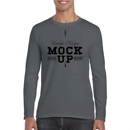SoftStyle Adult Long Sleeve T-Shirts 4.5 oz cotton
