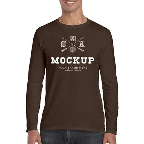 SoftStyle Adult Long Sleeve T-Shirts 4.5 oz cotton