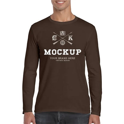 SoftStyle Adult Long Sleeve T-Shirts 4.5 oz cotton