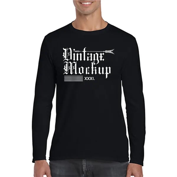 SoftStyle Adult Long Sleeve T-Shirts 4.5 oz cotton