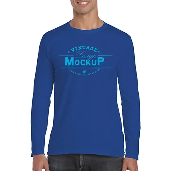 SoftStyle Adult Long Sleeve T-Shirts 4.5 oz cotton