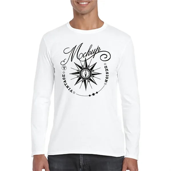 SoftStyle Adult Long Sleeve T-Shirts 4.5 oz cotton