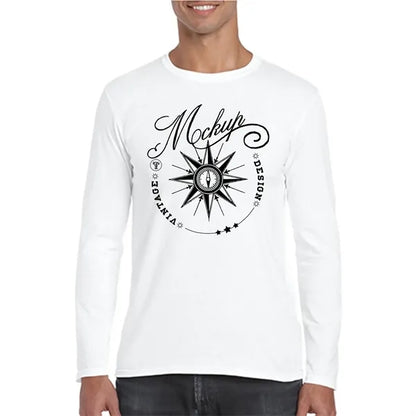 SoftStyle Adult Long Sleeve T-Shirts 4.5 oz cotton