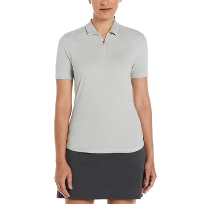 Ladies Double Knit Polo Shirt